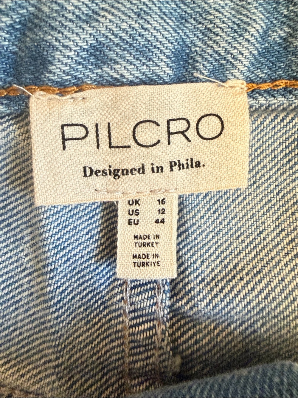 Pilcro Light Blue Denim Maxi Skirt - Picture 4 of 5